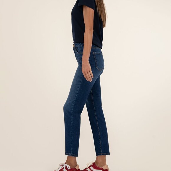 Kut from the Kloth Reese High Rise Ankle Straight Size 1414 / Attain W/Dark Base - Picture 2 of 3